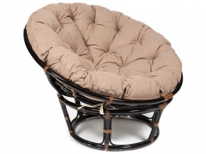 Кресло Papasan 23/01 W с подушкой Antique brown, экошерсть Коричневый в Златоусте - zlatoust.магазин96.com | фото