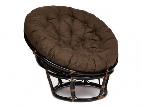 Кресло Papasan 23/01 W с подушкой Antique brown, ткань Коричневый в Златоусте - zlatoust.магазин96.com | фото