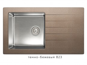 Мойка комбинированная Tolero twist TTS-860 Темно-бежевый 82 в Златоусте - zlatoust.магазин96.com | фото