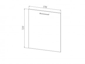 П 60 Комплект для посудомоечной машины 600 мм (цоколь + фасад) ЛДСП в Златоусте - zlatoust.магазин96.com | фото