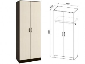 Шкаф 2 двери Ронда ШКР800.1 венге/дуб белфорт в Златоусте - zlatoust.магазин96.com | фото